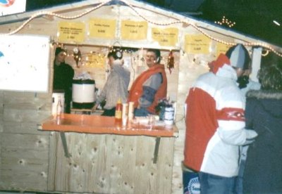 2003 - Weihnachten Hütte aussen